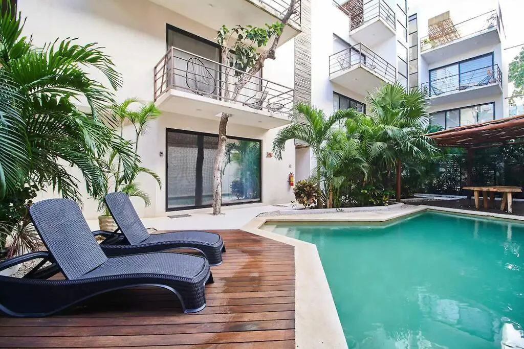 Saskab 10 Lovely 2Br Ph, Minutes From The Sea & Downtown! Tulum 0*,  Mexico